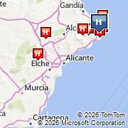 La Madrugada Map